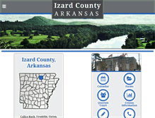 Tablet Screenshot of izardcountyar.org